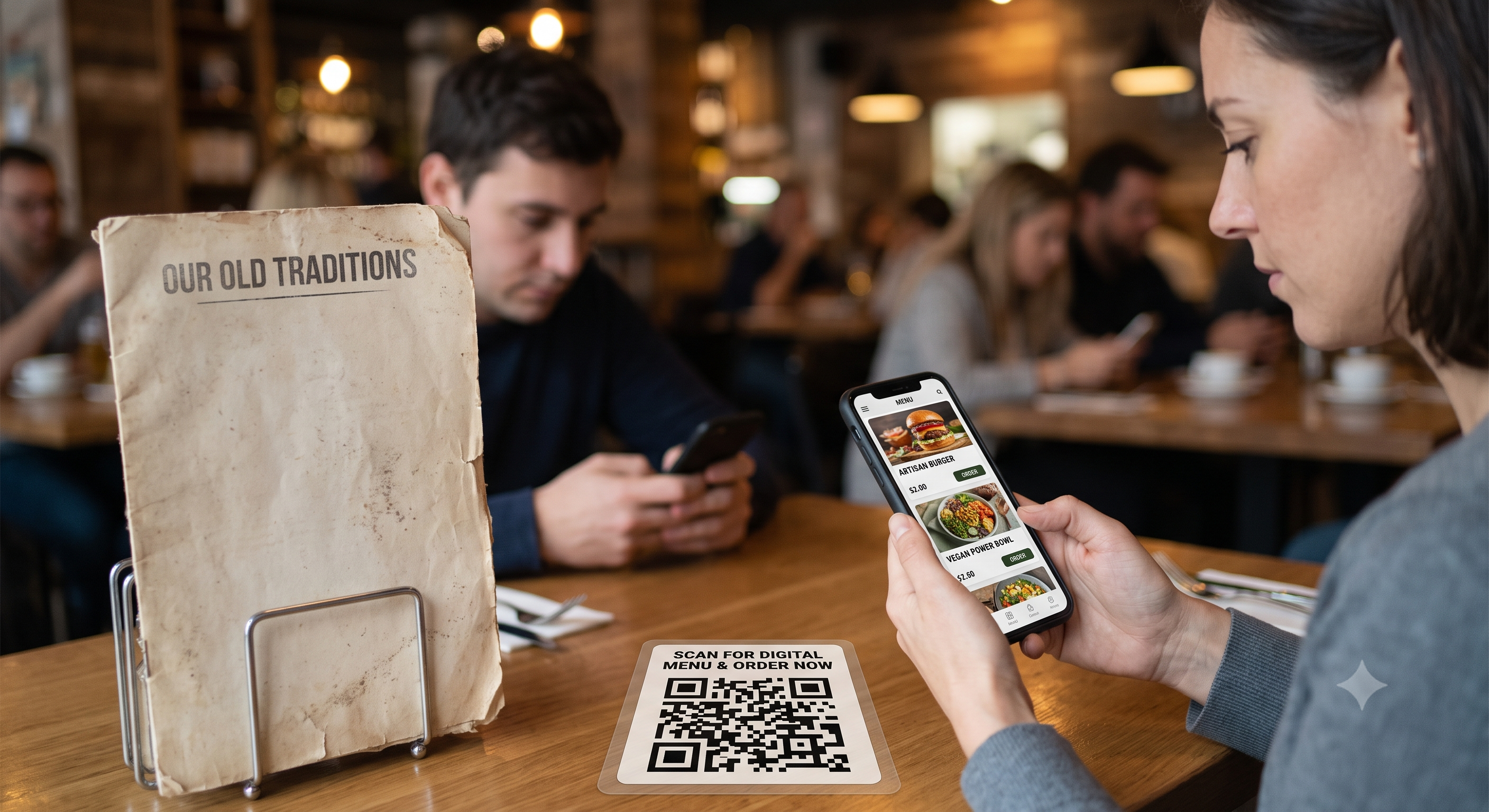 The QR Code Killed the Menu. Nobody Noticed.